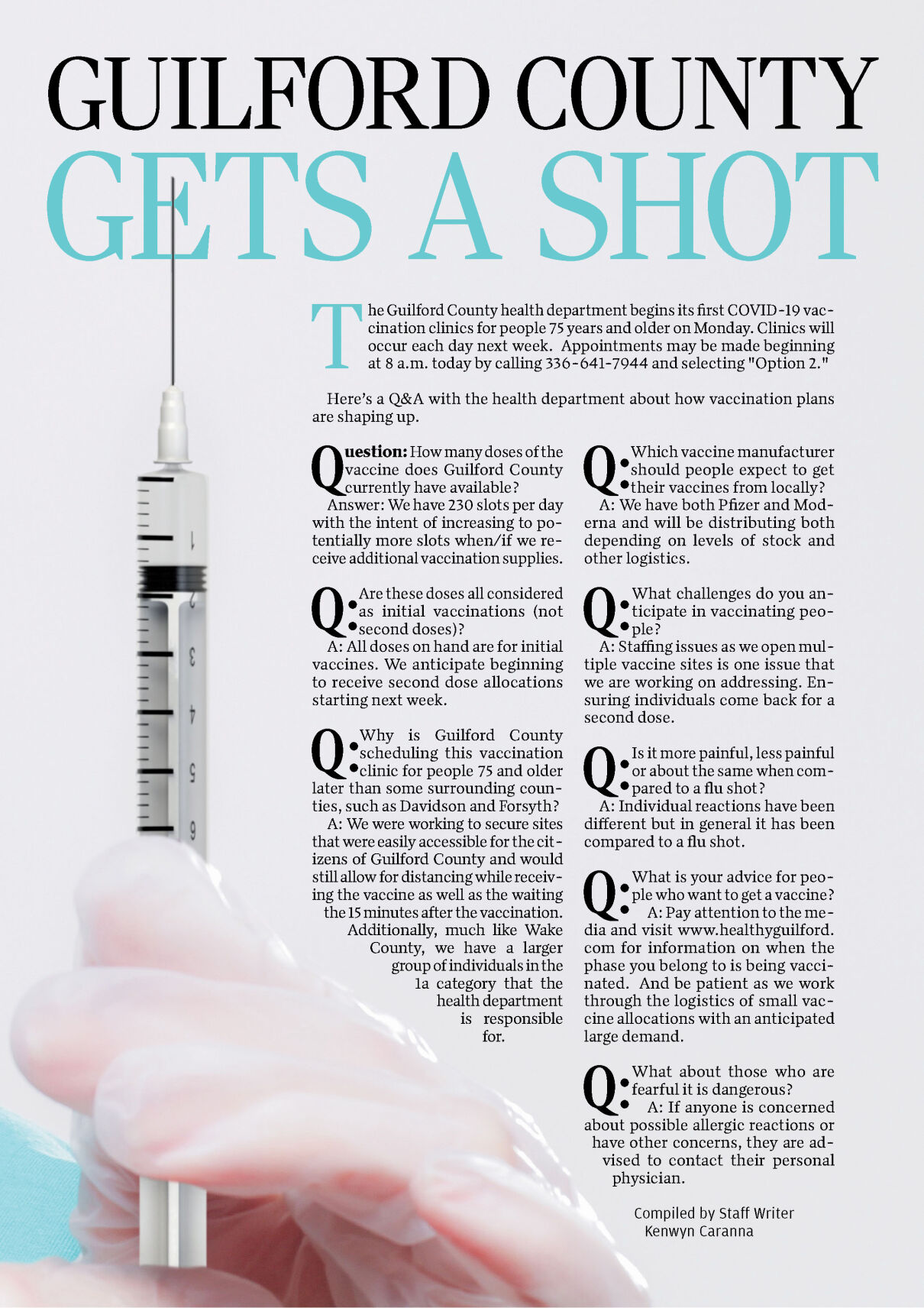 COVID-19 vaccinations Q&A
